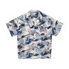 New Loose Floral Tie-dyed Short Sleeve Casual Retro Shirt