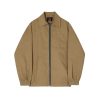 Men's Fashion Retro Solid Color Polo Collar Jacket
